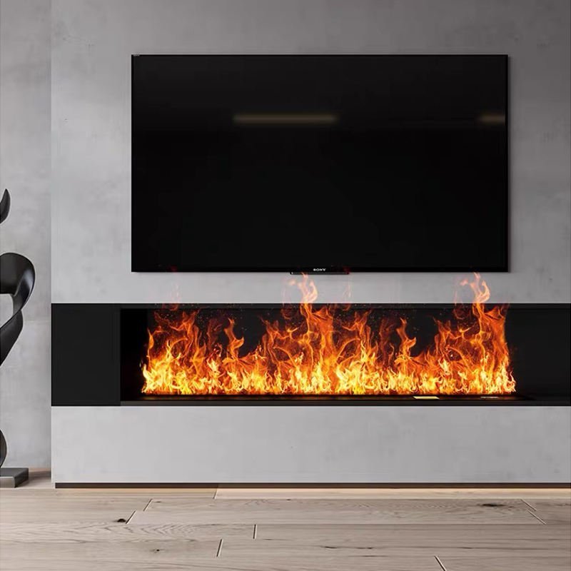 3d mist fireplace custom size