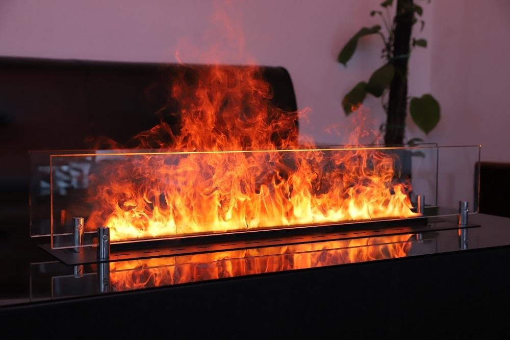 3D Mist Fireplace Installation